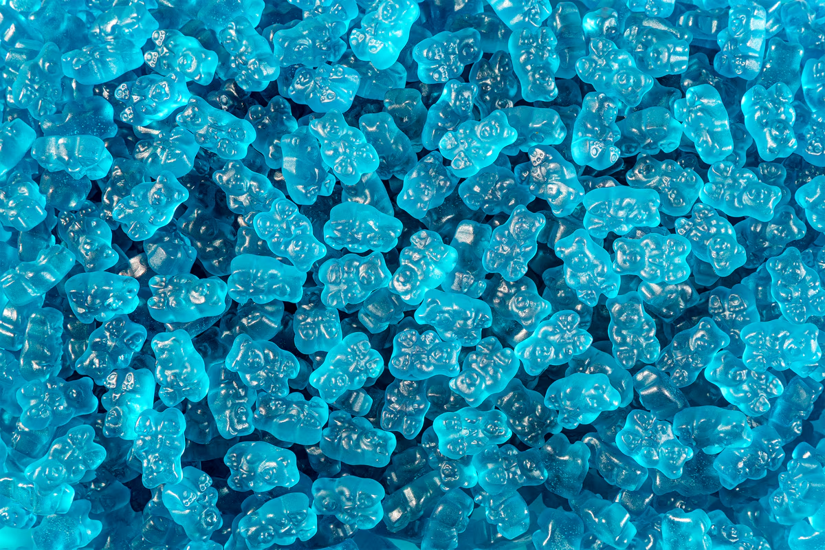 BLUE RASPBERRY GUMMI BEARS