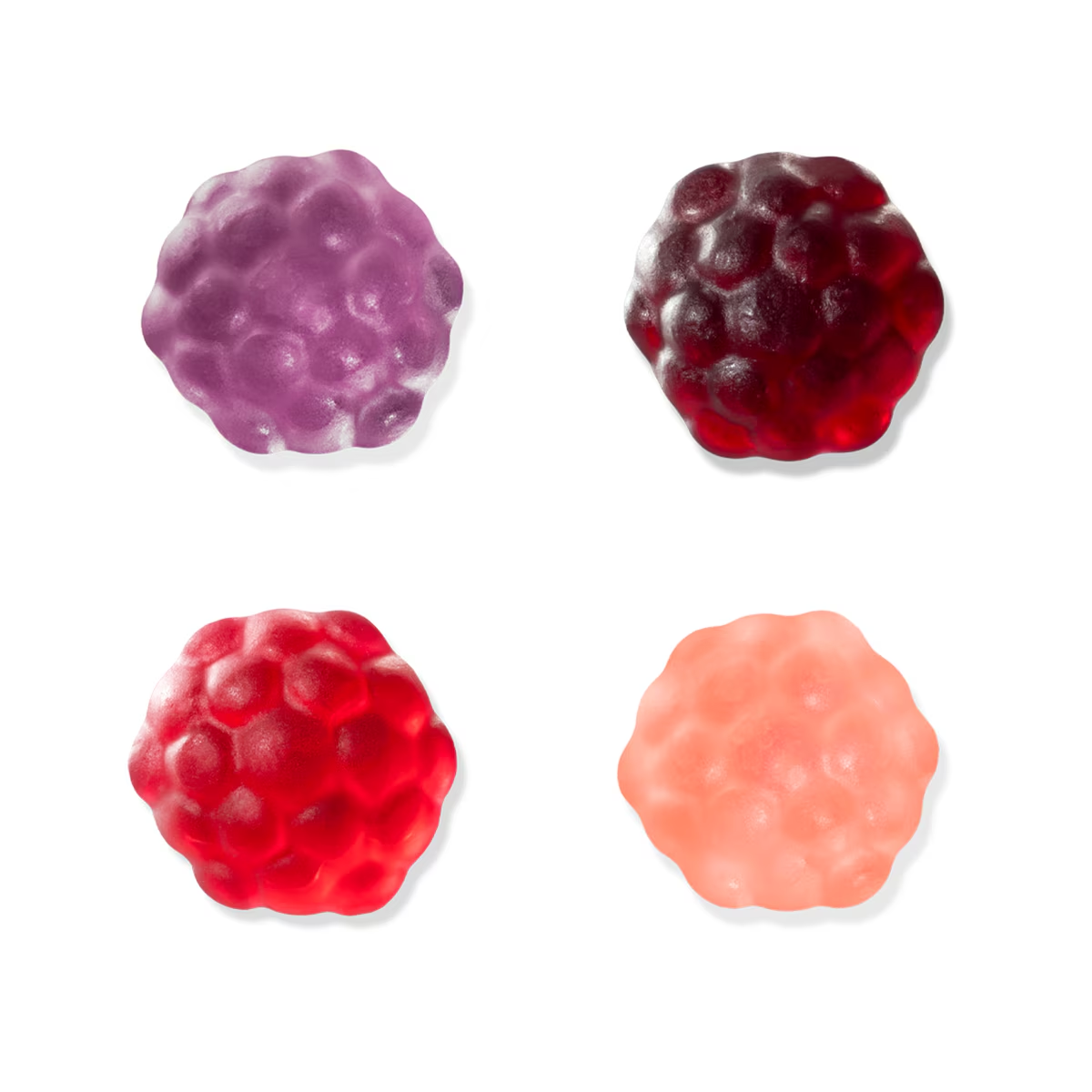 NATURAL BERRY 4 FLAVOR GUMMI BERRIES