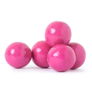 GUMBALLS BRIGHT PINK BUBBLE GUM FLAVORED
