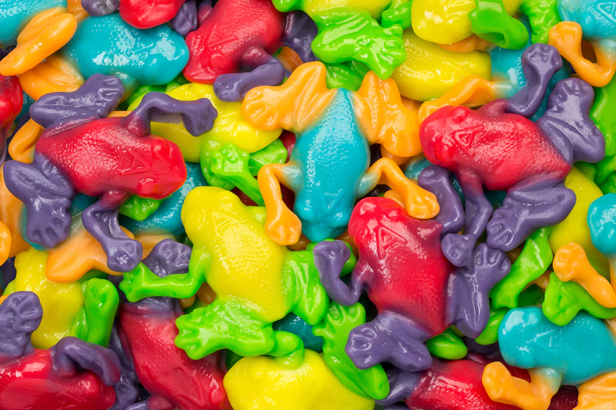 GUMMI RAINFOREST FROGS