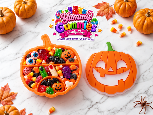 Pumpkin Boo Box Mixed Halloween Gummies 1 Pound