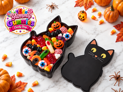 1 Pound Spooky Kitty Candy Casket Mixed Halloween Gummies