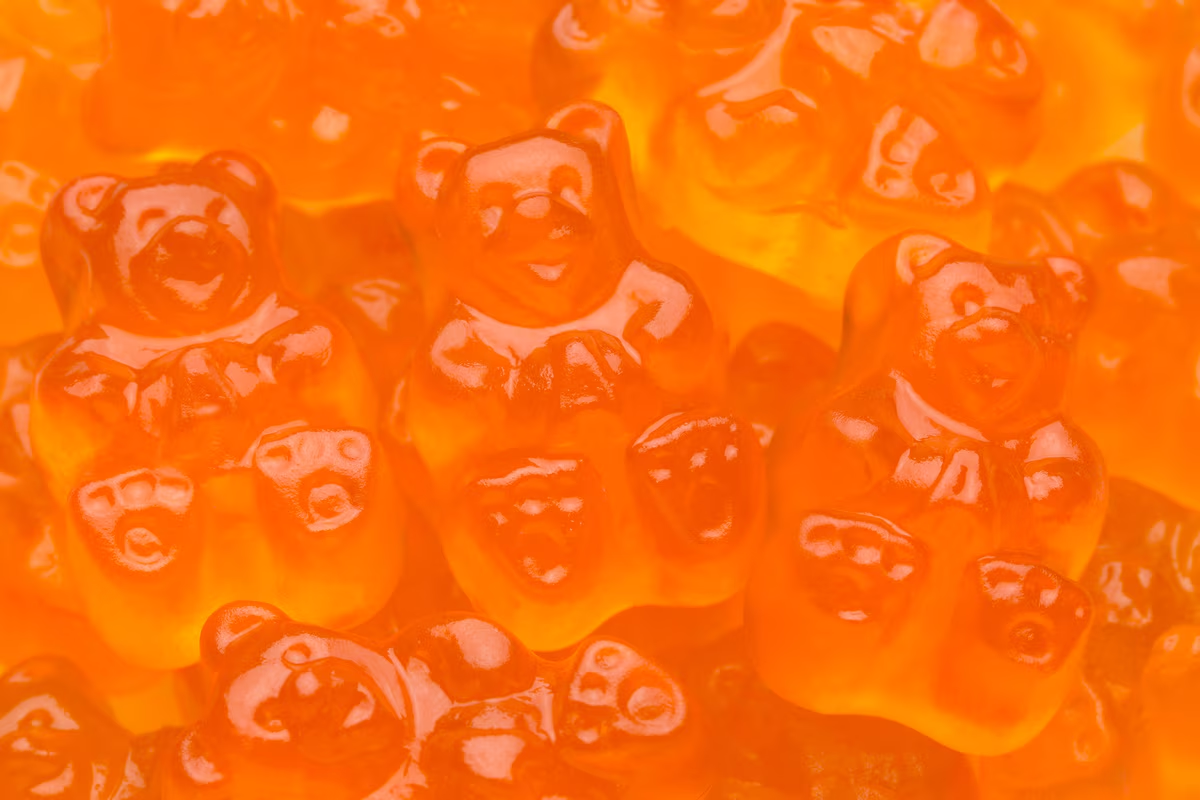 ORANGE GUMMI BEARS